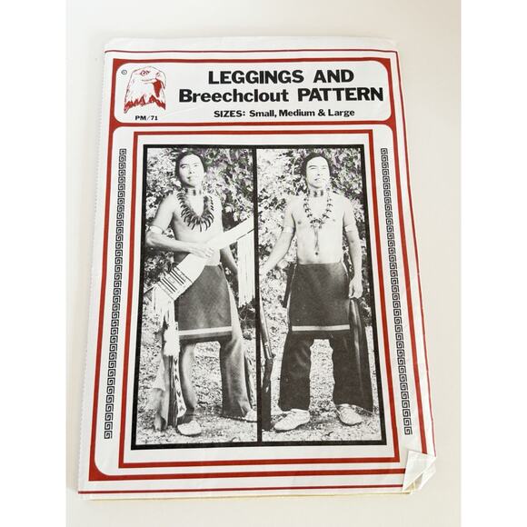 Eagle's View Patterns Other - Leggings & Breechclout Pattern PM/71 Sizes S M L Instructions Eagles View Uncut